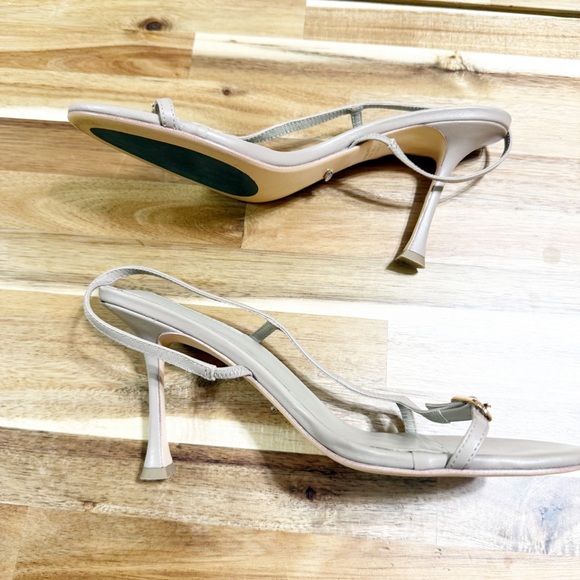 Tony Bianco Lush Gold Buckle Strappy Heeled Sandal in Bisque Revolve size 8.5 - Picture 6 of 13